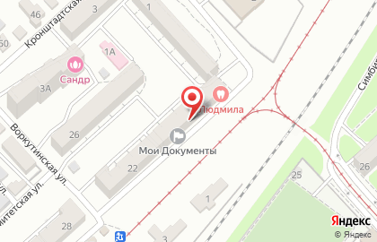 Стоматологическая клиника Людмила в Ворошиловском районе на карте