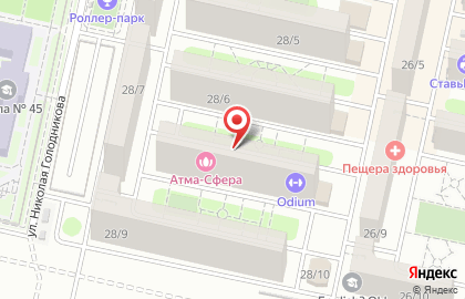 Клининговая компания Золотые ручки на улице Тухачевского на карте