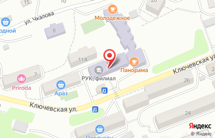 Камчатский кооперативный техникум в Петропавловске-Камчатском на карте