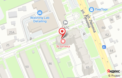 Клиника Эстетика на улице Ленина на карте