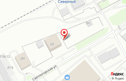 Транспортная компания Итеко на Светлогорской улице на карте