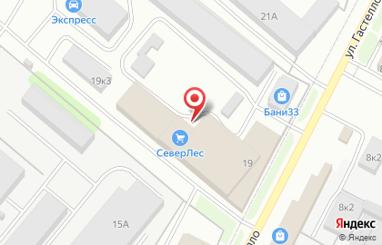 Торговый дом СеверЛес Владимир на карте