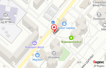 Магазин сладостей в Омске на карте