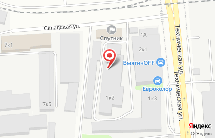 ОАО Банкомат, Альфа-Банк на Складской улице на карте