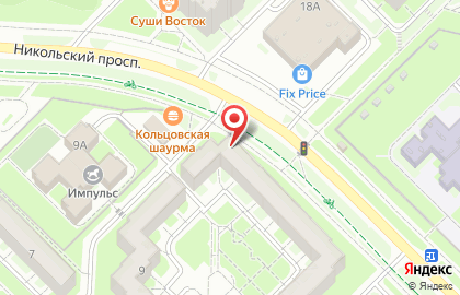 Агентство недвижимости Жилфонд в Новосибирске на карте