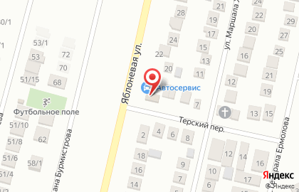 Автокомплекс в Михайловске на карте