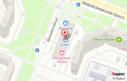 Автостудия Skolovnet.pro на метро Ясенево на карте