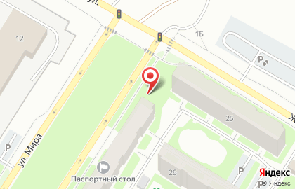Продовольственный магазин Русь в Ханты-Мансийске на карте