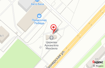Церковь Михаила Архангела в Октябрьском районе на карте