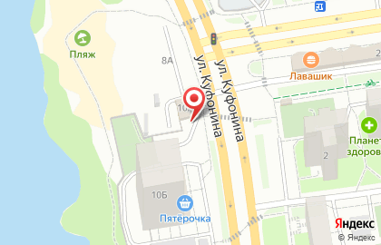 Шиномонтажная мастерская Запасное колесо в Дзержинском районе на карте