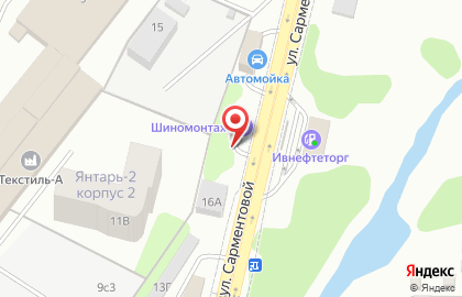 Шиномонтажная мастерская в Иваново на карте