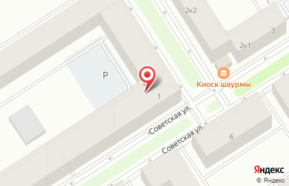 Студия красоты Prime на Советской улице на карте