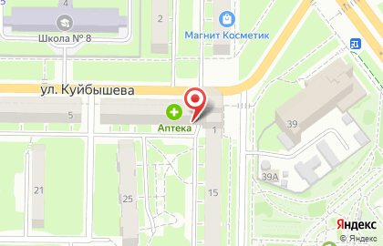Парикмахерская Веста в Куйбышевском районе на карте