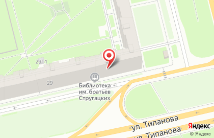 Библиотека им. братьев Стругацких централизованная библиотечная система Московского района на карте