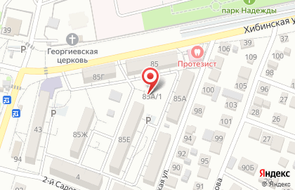 Продовольственный магазин на Волгоградской улице на карте