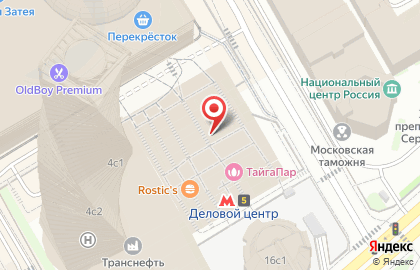 Тапас Марбелья на Пресненской набережной на карте