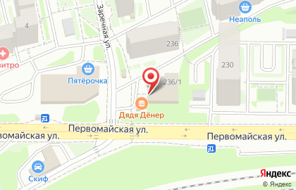 Аптека Гармония здоровья на Первомайской улице на карте