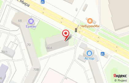 Сева в Ханты-Мансийске на карте