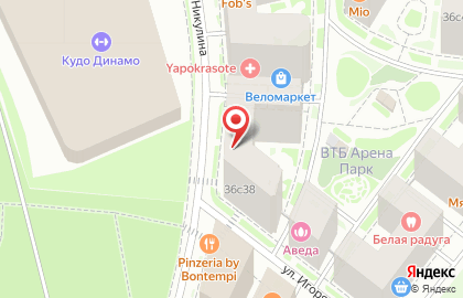 Салон кухонной мебели Aran Cucine на Ленинградском проспекте на карте