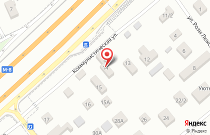 Служба эвакуации Эвакуй.ру на Коммунистической улице на карте