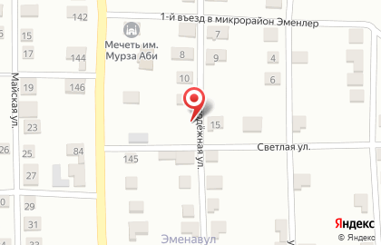 Продовольственный магазин в Махачкале на карте