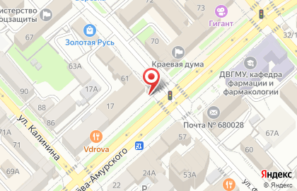 Салон цветов Анюта в Центральном районе на карте