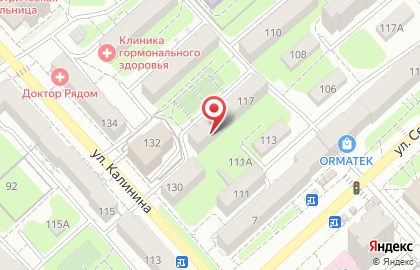 Магазин тканей и швейной фурнитуры Тессути в Кировском районе на карте