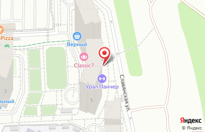 Клуб единоборств Ural Puncher в Чкаловском районе на карте