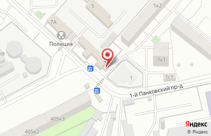 Автосервис Вилгуд в 1-ом Панковском проезде в Люберцах на карте