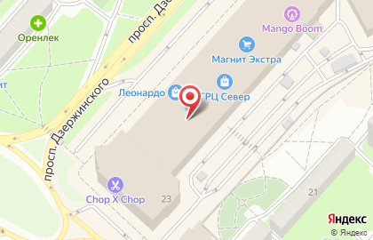 Автоматизированный пункт выдачи товаров PickPoint на проспекте Дзержинского на карте