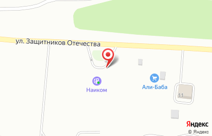 Автомойка Наиком на Объездной улице на карте