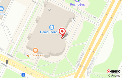 Магазин ортопедических матрасов и товаров для сна Askona на Панфиловском проспекте на карте