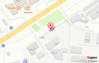 Шиномонтажная мастерская на улице Щербакова на карте