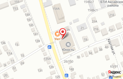 ДЮСШ Юность на улице Шевченко на карте
