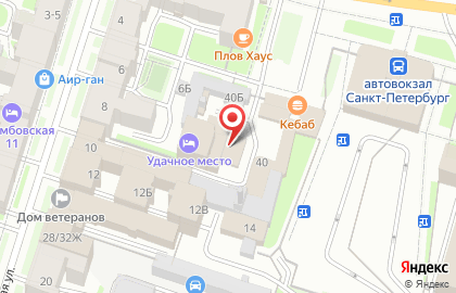 Ланс на Тамбовской улице на карте