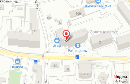 Магазин разливного пива Три товарища на Фруктовой улице на карте
