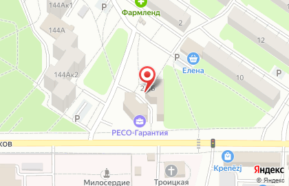 Центр автоэкспертизы на улице Монтажников на карте