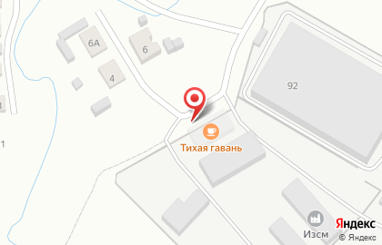 Ресторан Тихая гавань на Речной улице на карте