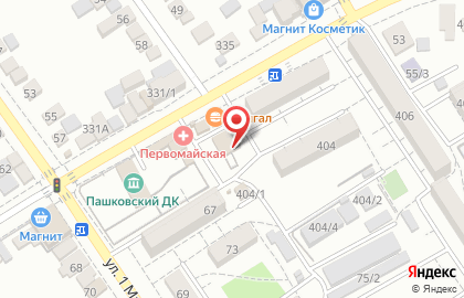 Банкетный зал на улице имени Евдокии Бершанской на карте