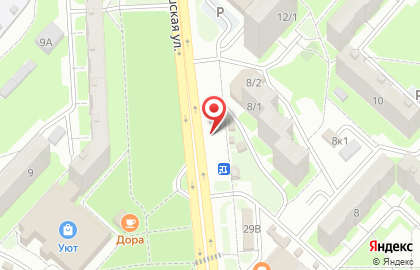 Цветочный павильон в Дзержинском районе на карте