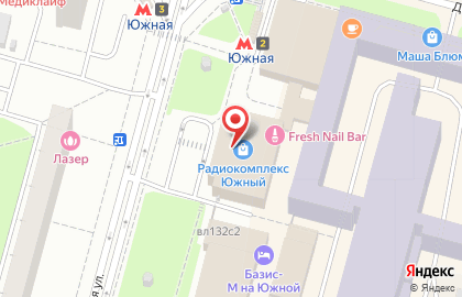 Магазин туров Travelata.ru в Центральном Чертаново на карте