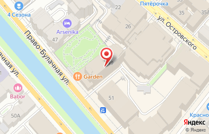 Ресторан Garden cafe на карте