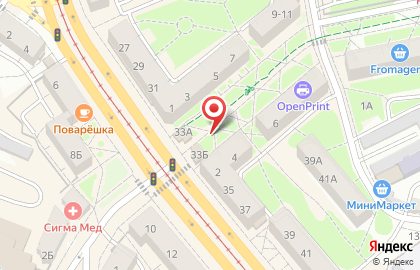 Adress на улице Генерала Соммера на карте