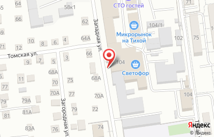 ЭкоСити, ООО на Западной улице на карте