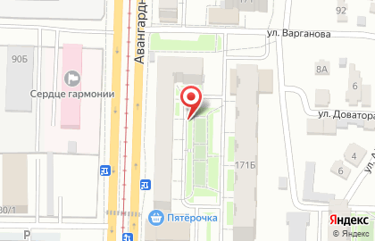 Приволжанка, СДЮСШОР на карте