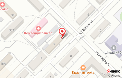 Отдел полиции №23 Межмуниципальный отдел МВД России, г. Каменск-Уральский в Каменск-Уральском на карте