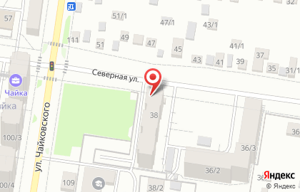 Мини-маркет Север на Северной улице на карте