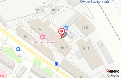 Компания РегионТрейд55 на карте