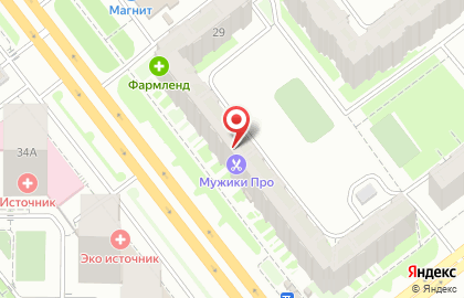 Мужская парикмахерская МУЖИКИ ПРО на ул.Чичерина 29 на карте