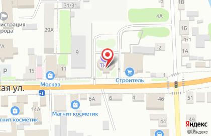 ТНП на Красноармейской улице на карте